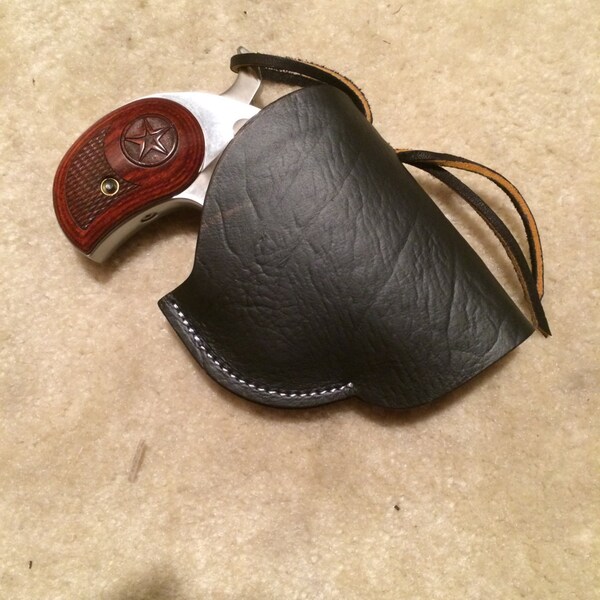 Bond Arms Derringer Leather Cross Draw Holster