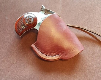 Bond Arms Derringer Leather Cross Draw Holster