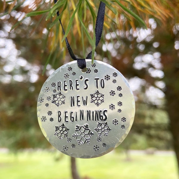 New Beginnings Christmas Ornament 