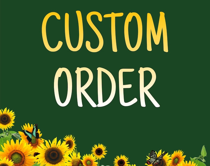 Custom order- Tori