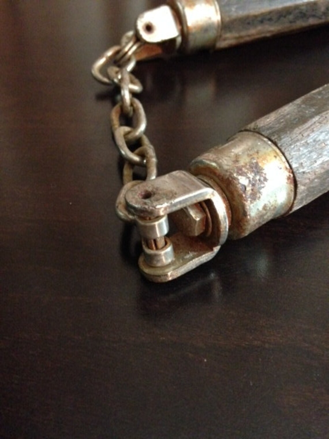 Vintage Wooden Nunchucks Etsy