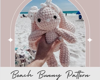 Bunny CROCHET PATTERN, bunny pattern,  Amigurumi, nursery decor, Kawaii Animal, home decor, plushy pattern, animal pattern,