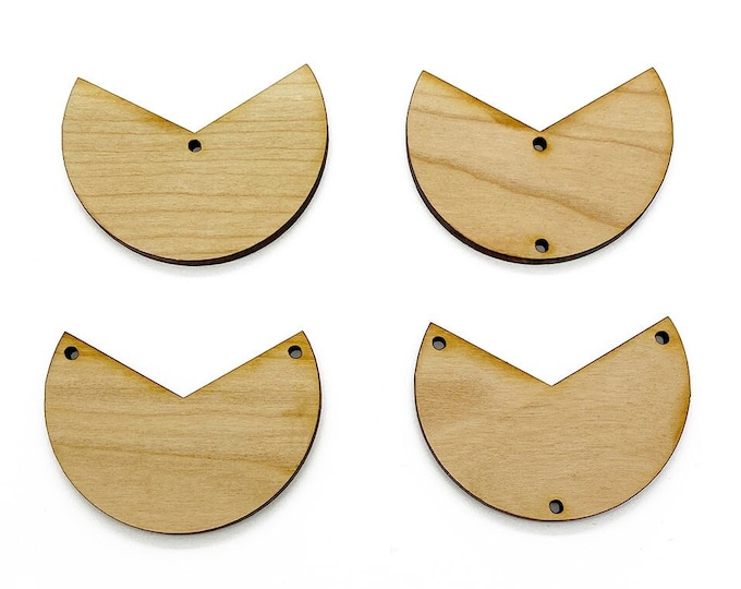 Wood Blanks Jewelry Blanks Wood Earring Blanks Wood Etsy