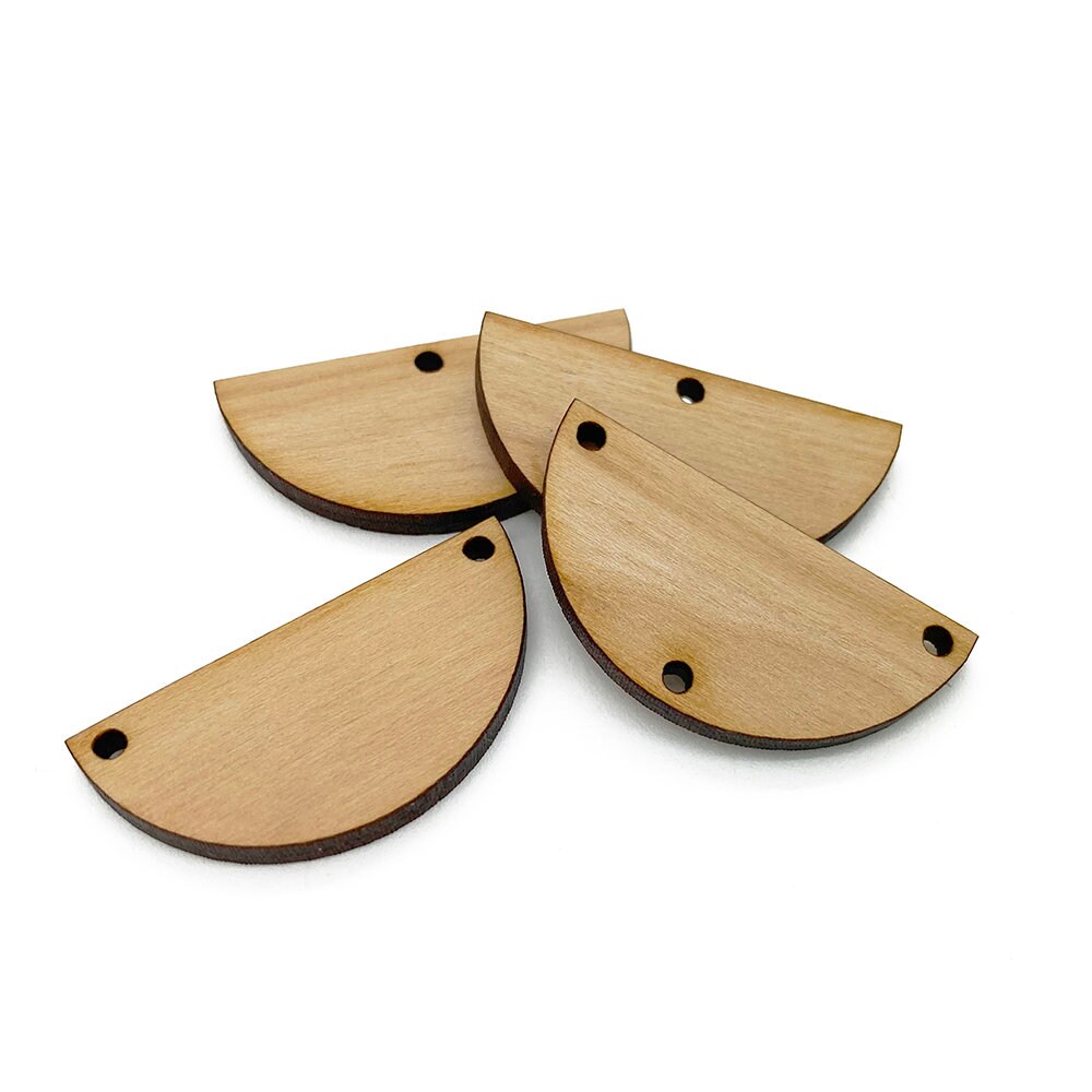Wood Blanks Jewelry Blanks Wood Earring Blanks Wood Etsy