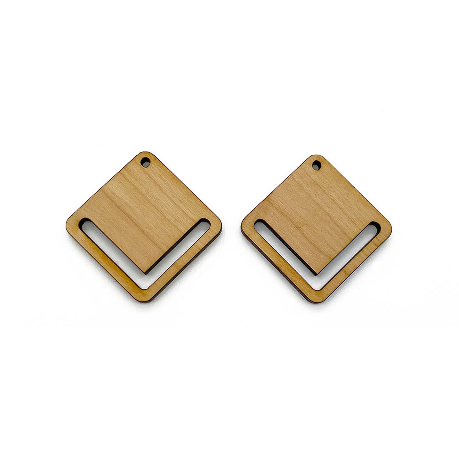 Wood Earring Blanks 50mm Wood Blanks Jewelry Blanks Drop Etsy