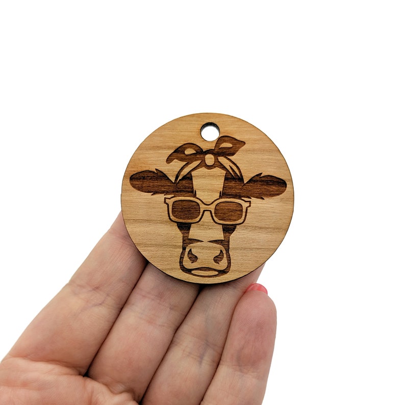 Wooden Charms Large Charms Keychain Charms Necklace Charms Etsy