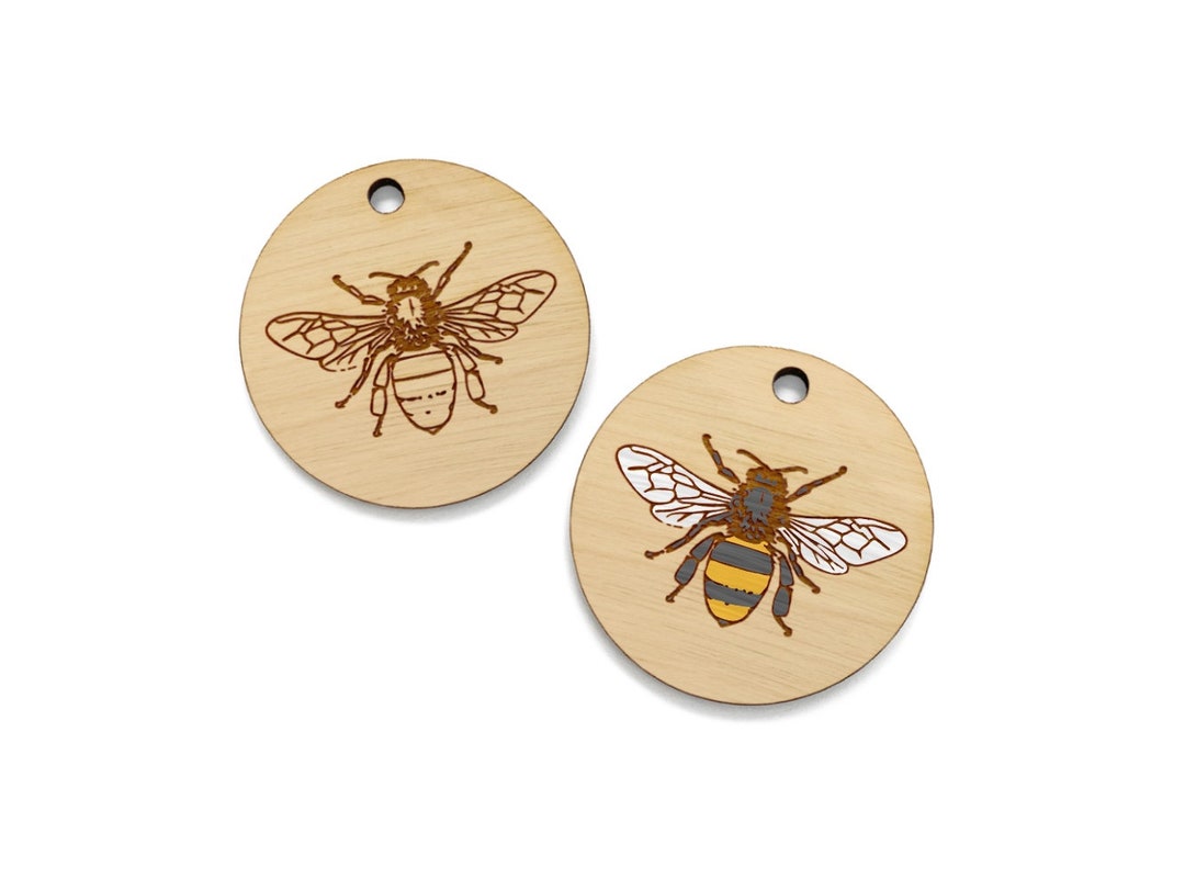 Wooden Charms Large Charms Keychain Charms Necklace Charms Etsy