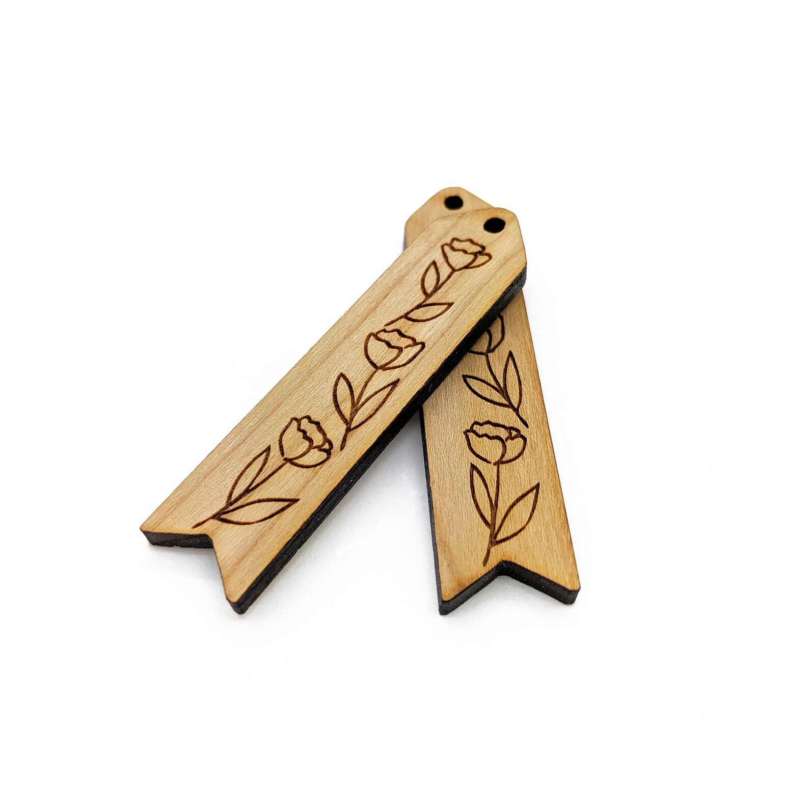 Wood Blanks Jewelry Blanks Wood Earring Blanks Wood Etsy