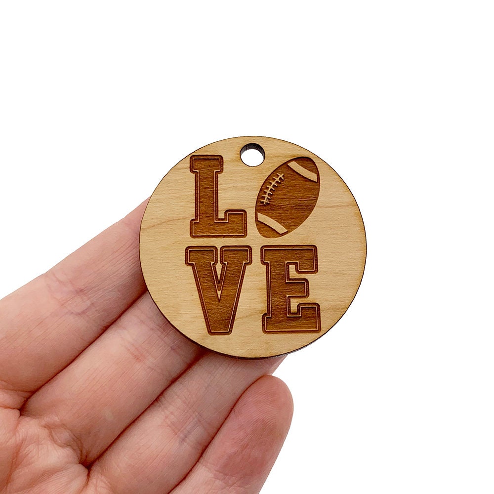 Wooden Charms Large Charms Keychain Charms Necklace Charms Etsy