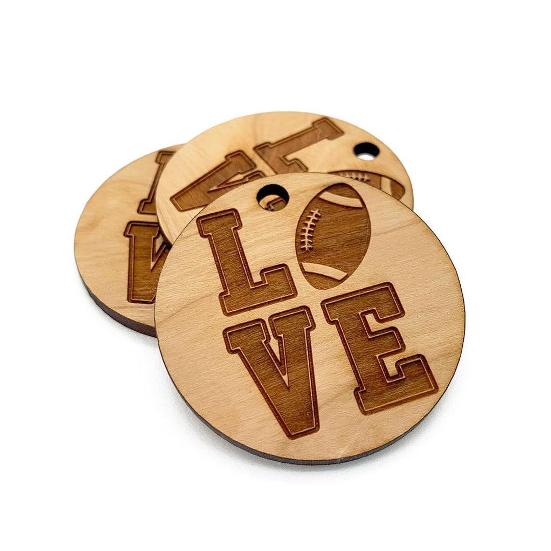 Wooden Charms Large Charms Keychain Charms Necklace Charms Etsy