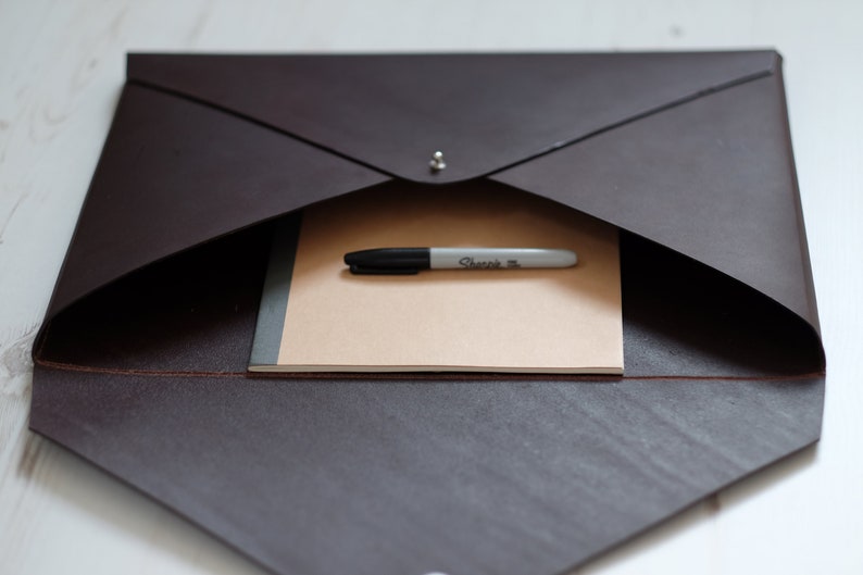 A3 Leather Portfolio Folio case for Photographers Artists Etsy