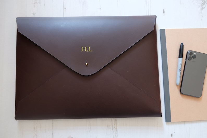 A3 Leather Portfolio Folio case for Photographers Artists