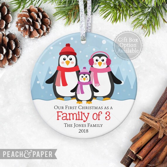 new baby christmas ornaments new baby gift christmas family etsy