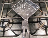 Vintage Wagner Enameled Cast Iron Square Skillet