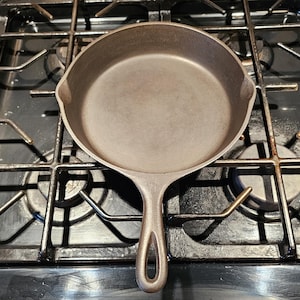 Vintage Lodge #6 Cast Iron Skillet