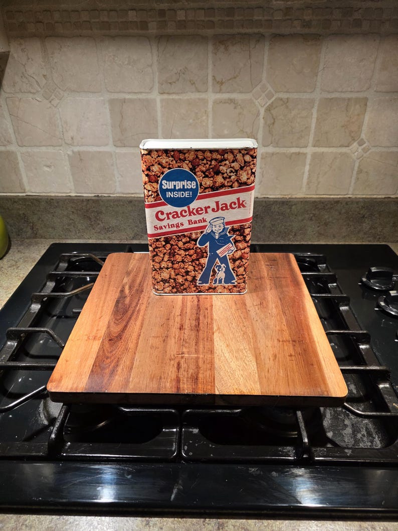 Popcorn Thinking Box Vintage Cracker Jack Box Kid Money Bank - Etsy