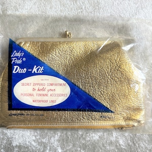 Vintage Metallic Gold Damen Pride Clutch Geldbörse