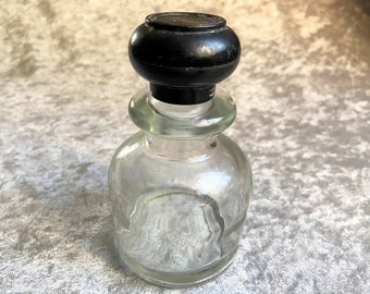 Vintage Glass Avon Bottle, Perfume Bottle, Potion Bottle