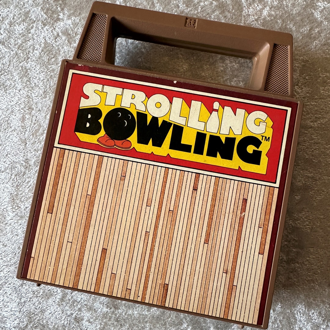 Vintage Strolling Bowling Game, 1970s Wind up Bowling Game Etsy