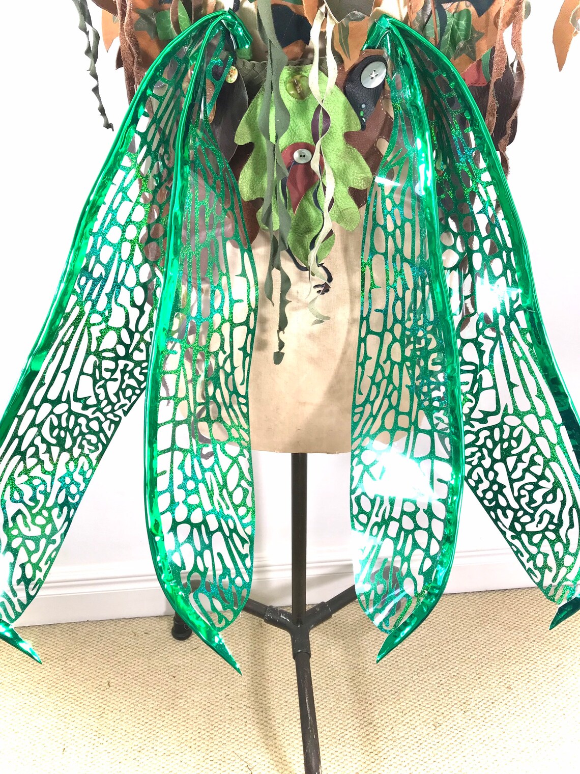 Green FAIRY WINGS Faerie Wings Adult Wings Carnival Row Etsy