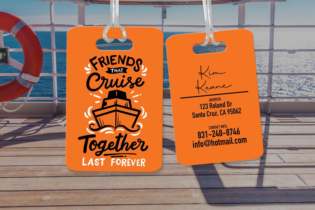 TOGETHER FOREVER LUGGAGE TAG main image 1