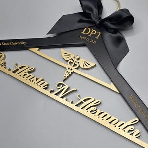 Personalized Doctor Coat Hanger, Medical Graduate Gift