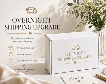 Overnight shipping upgrade