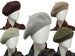 Full Liner Vintage Design Wool Felt French Beret Hats Felt 