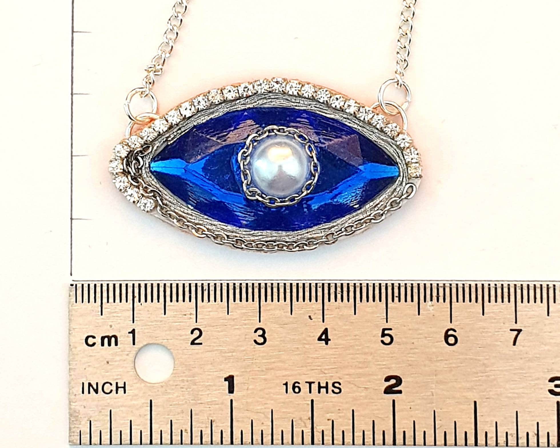 Eye Pendant Handmade Necklace Etsy UK