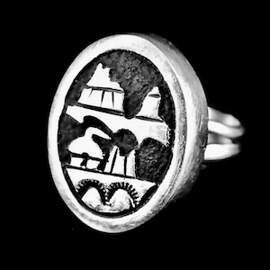 Vintage Tommy Singer Navajo Sterling Silber Ring - Handgefertigter Schmuck der amerikanischen Ureinwohner