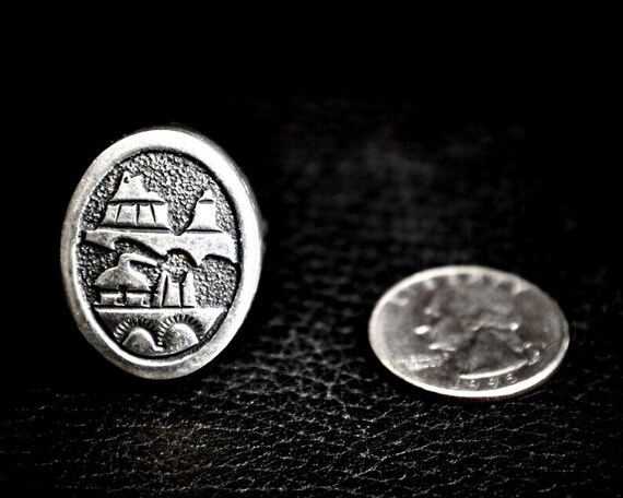 Vintage Tommy Singer Navajo Sterling Silver Ring - Ha… - Gem