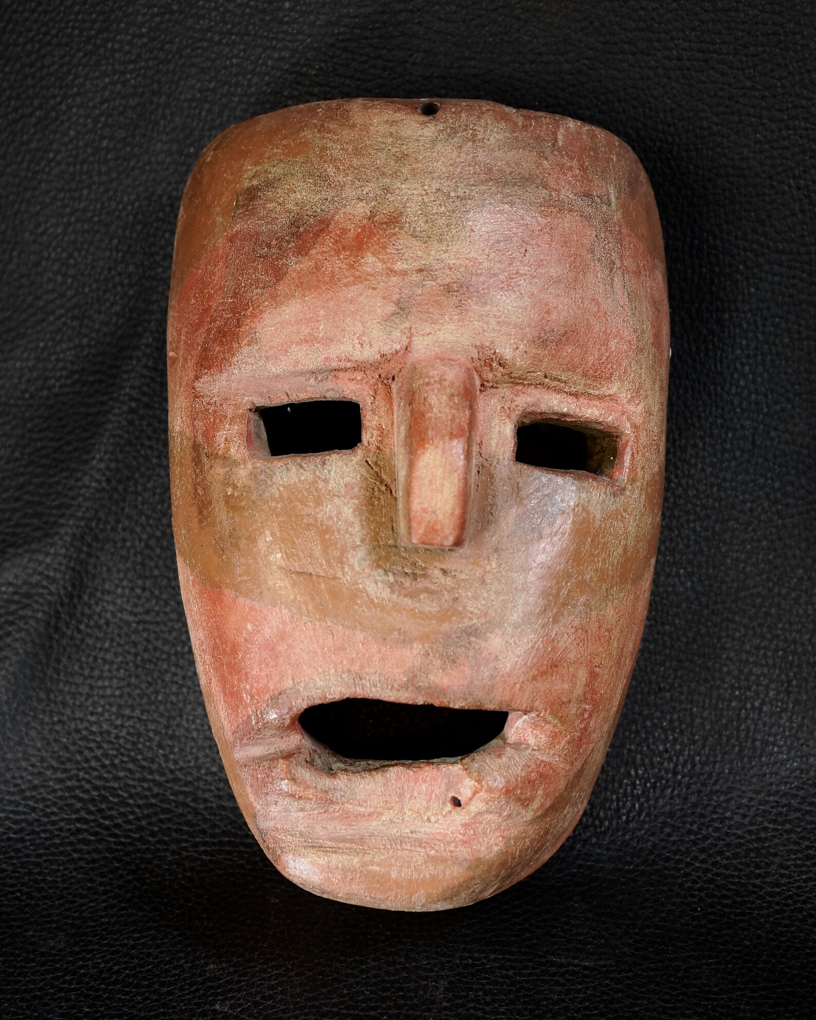 Old Mexican Wood Mask Day of the Dead Etsy