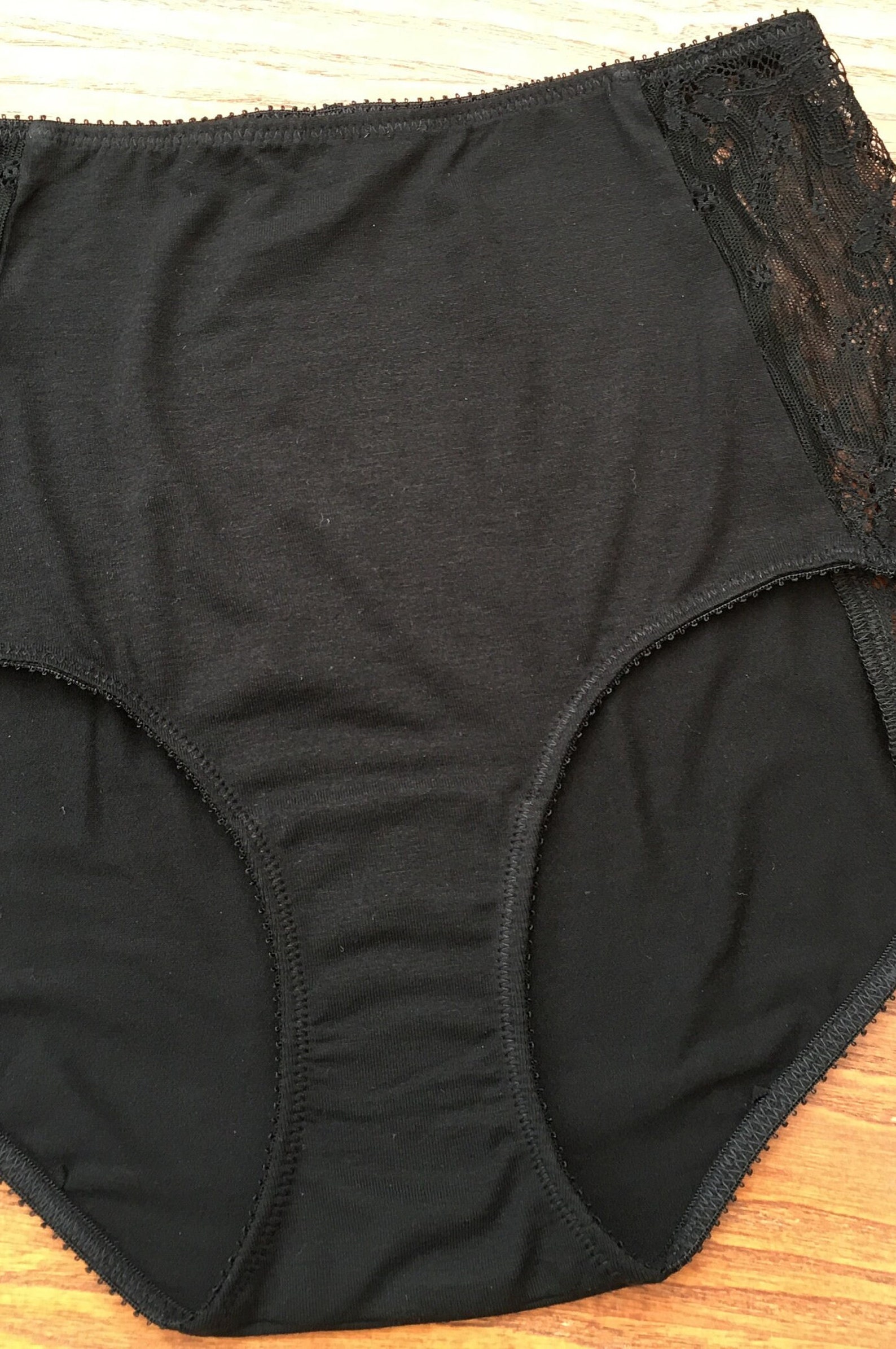 Black Panties High Waisted Panties Gift for Her Comfy Panties ...