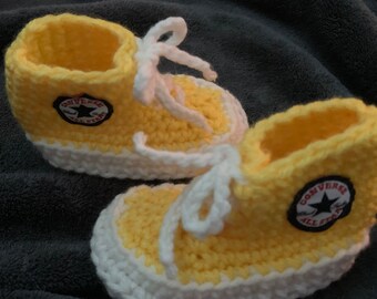yellow converse baby