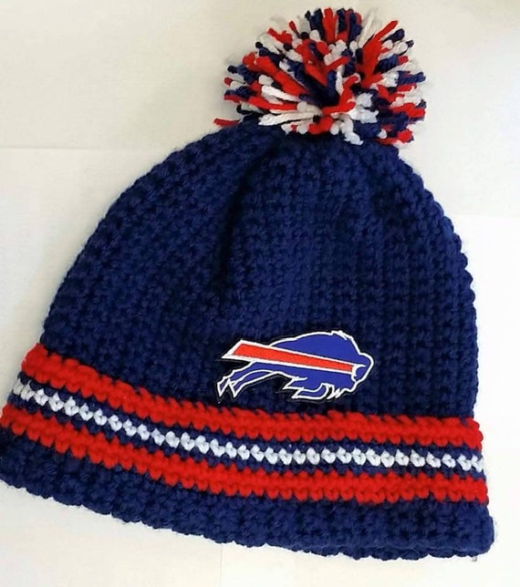patriots crochet hat