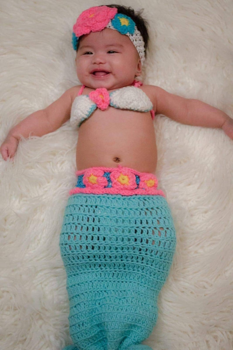 baby girl mermaid outfit