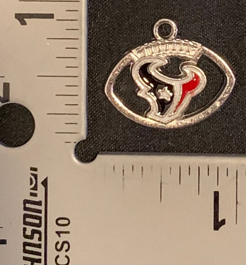 4 pieces HOUSTON TEXANS Charms