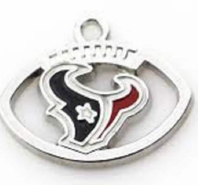 4 pieces HOUSTON TEXANS Charms