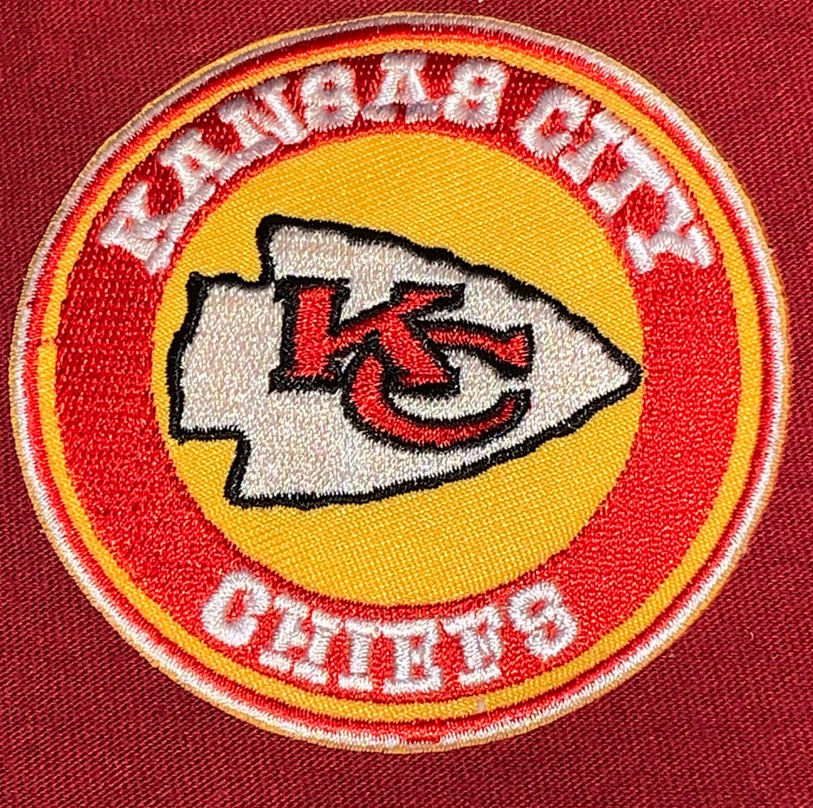 KANSAS CITY CHIEFS Patch Etsy