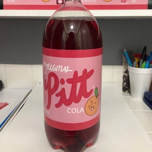 Pitt Cola Label From Gravity Falls for a 2 litter Bottle