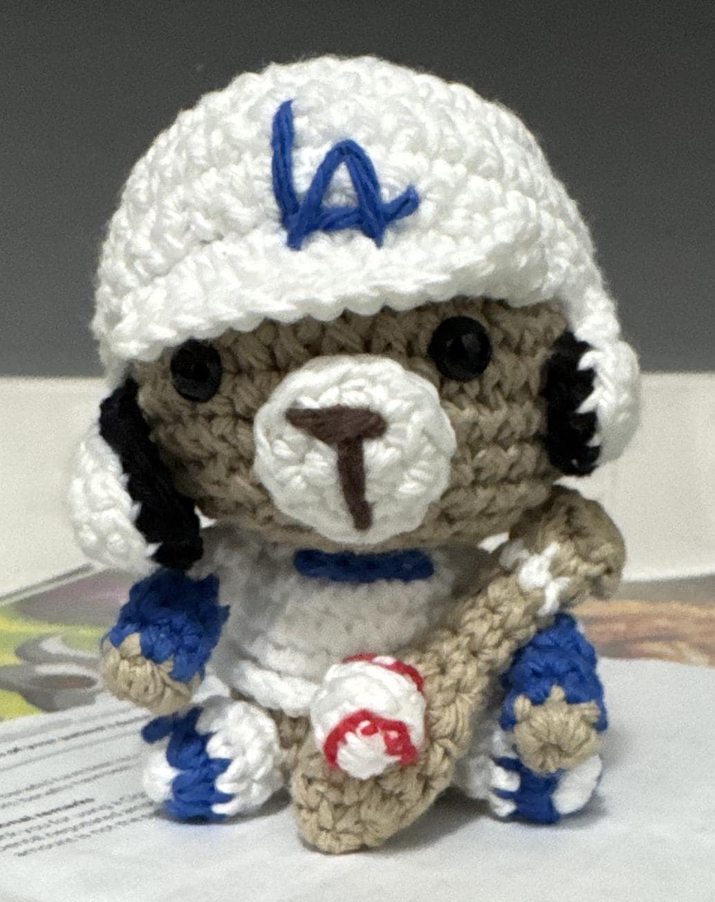 Dodgers Teddy Bear - Etsy display picture 3