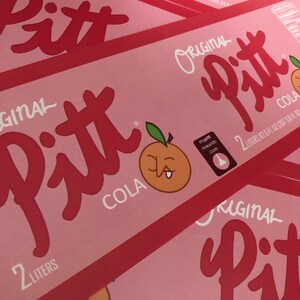 PDF to Print Pitt Cola Label From Gravity Falls for a 2 Litter Bottle ...