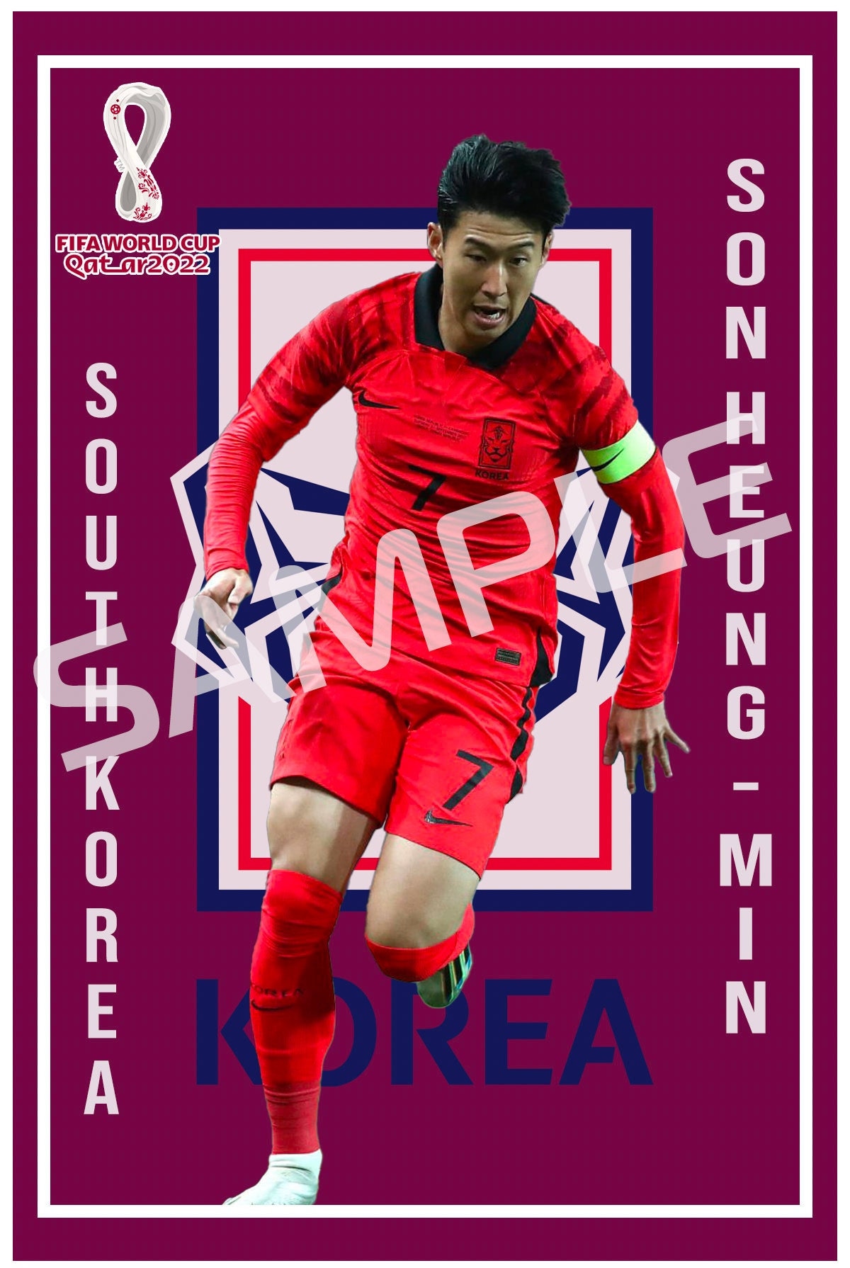South Korea soccer legends' kits