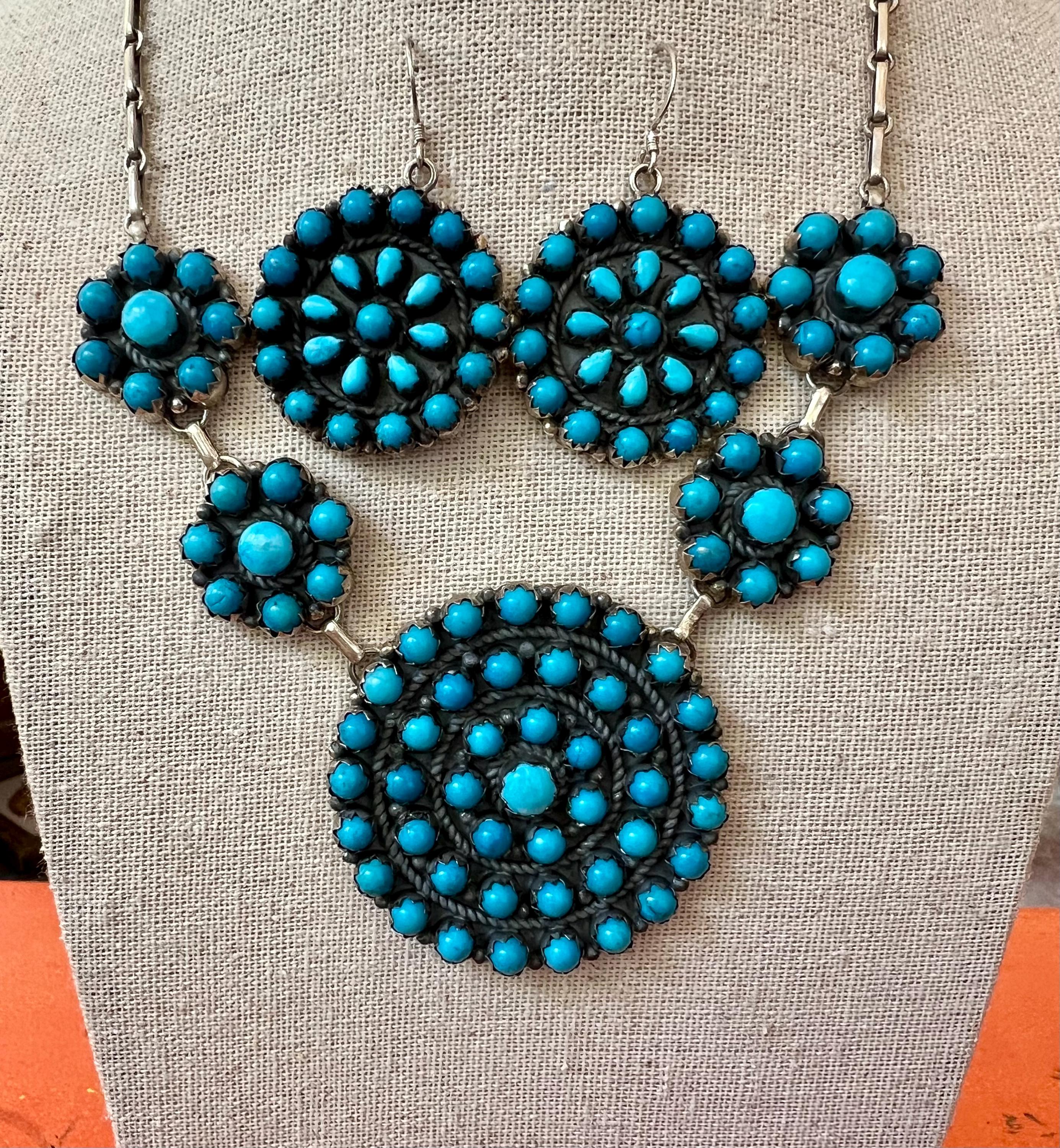 Celestial Vintage Native American Zuni Spiderweb Turquoise Spiny Heart Silver Cross Pendant Celestial Vintage Native American Zuni Spiderweb Turquoise Spiny Heart Silver Cross Pendant