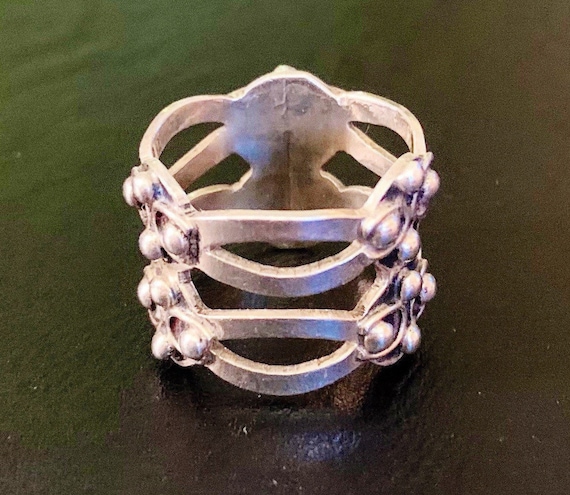 Vintage Mexican 925 Sterling Silver Ring