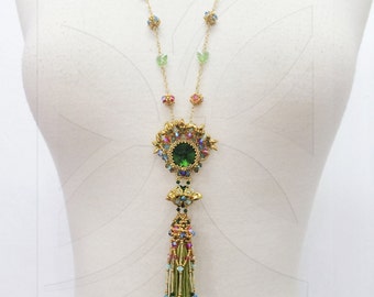 The Tree pendant and earrings