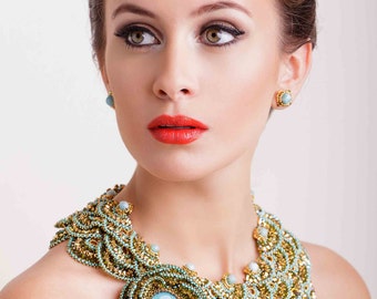 CARIBBEAN NECKLACE TUTORIAL