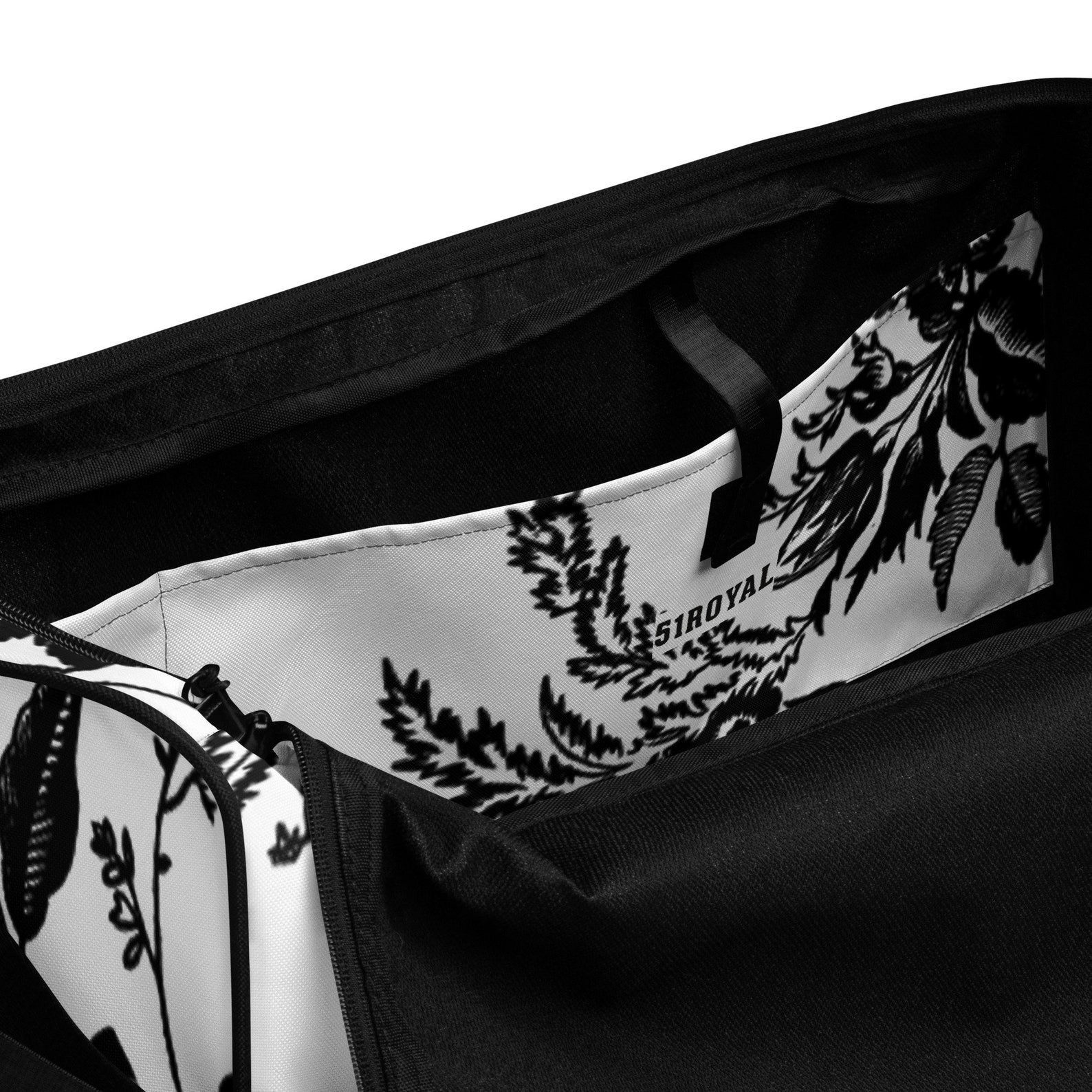 Floral Stripe Duffel Bag main image 1