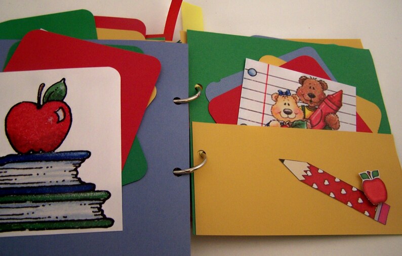 Handmade Preschool Memories Album Etsy