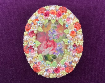 Roses Brooch Pendant